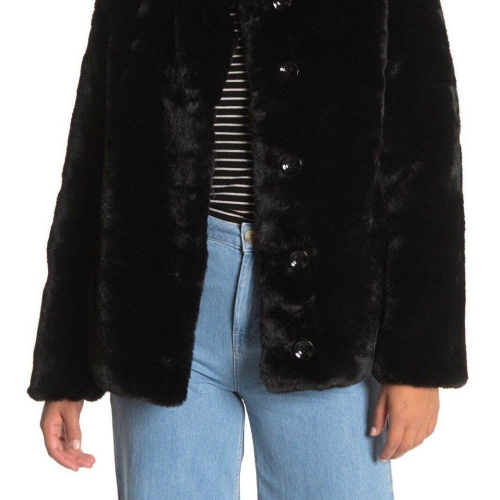Love Token Rihanna Reversible Faux Fur Jacket